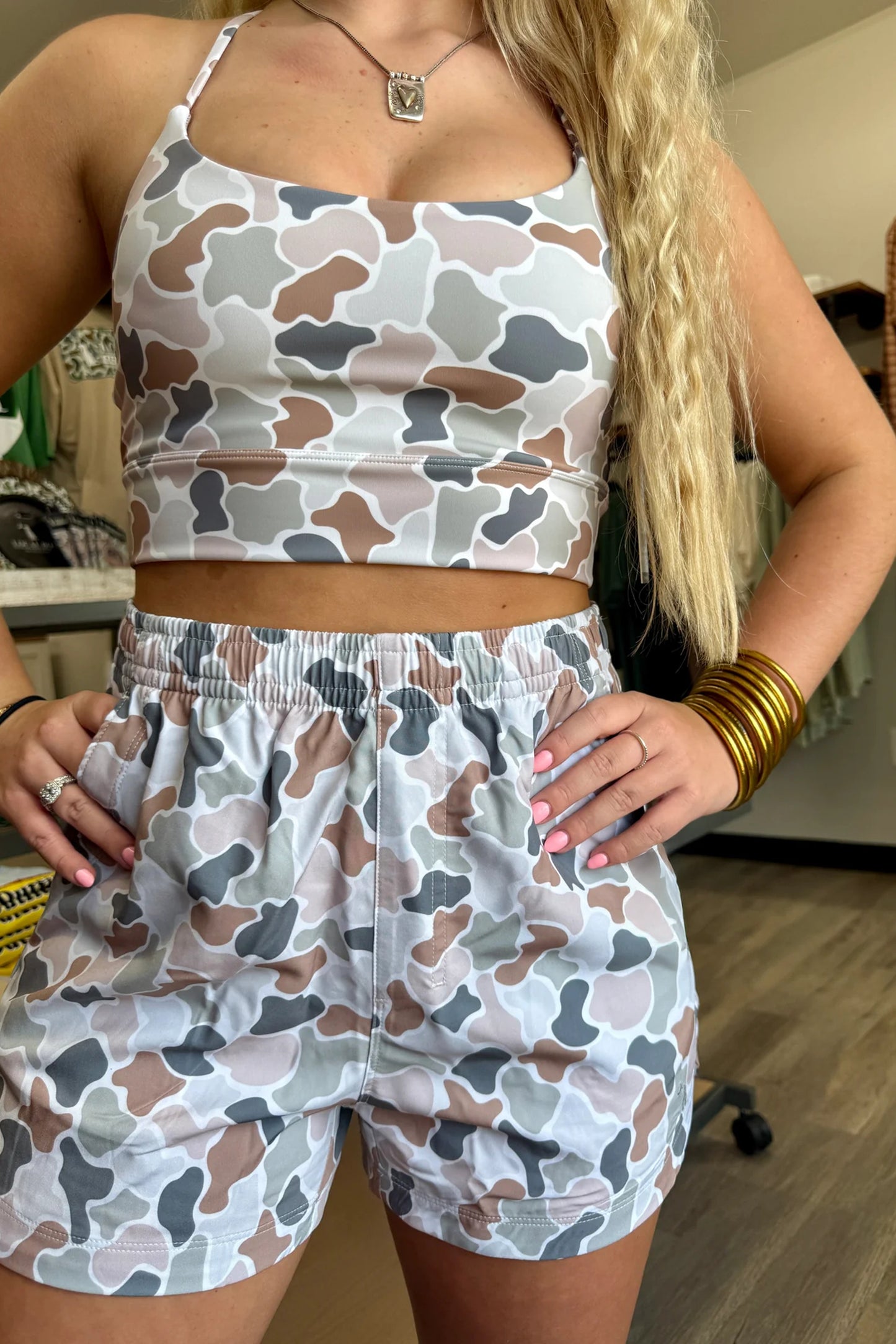 Athleisure 2pcs Short Set