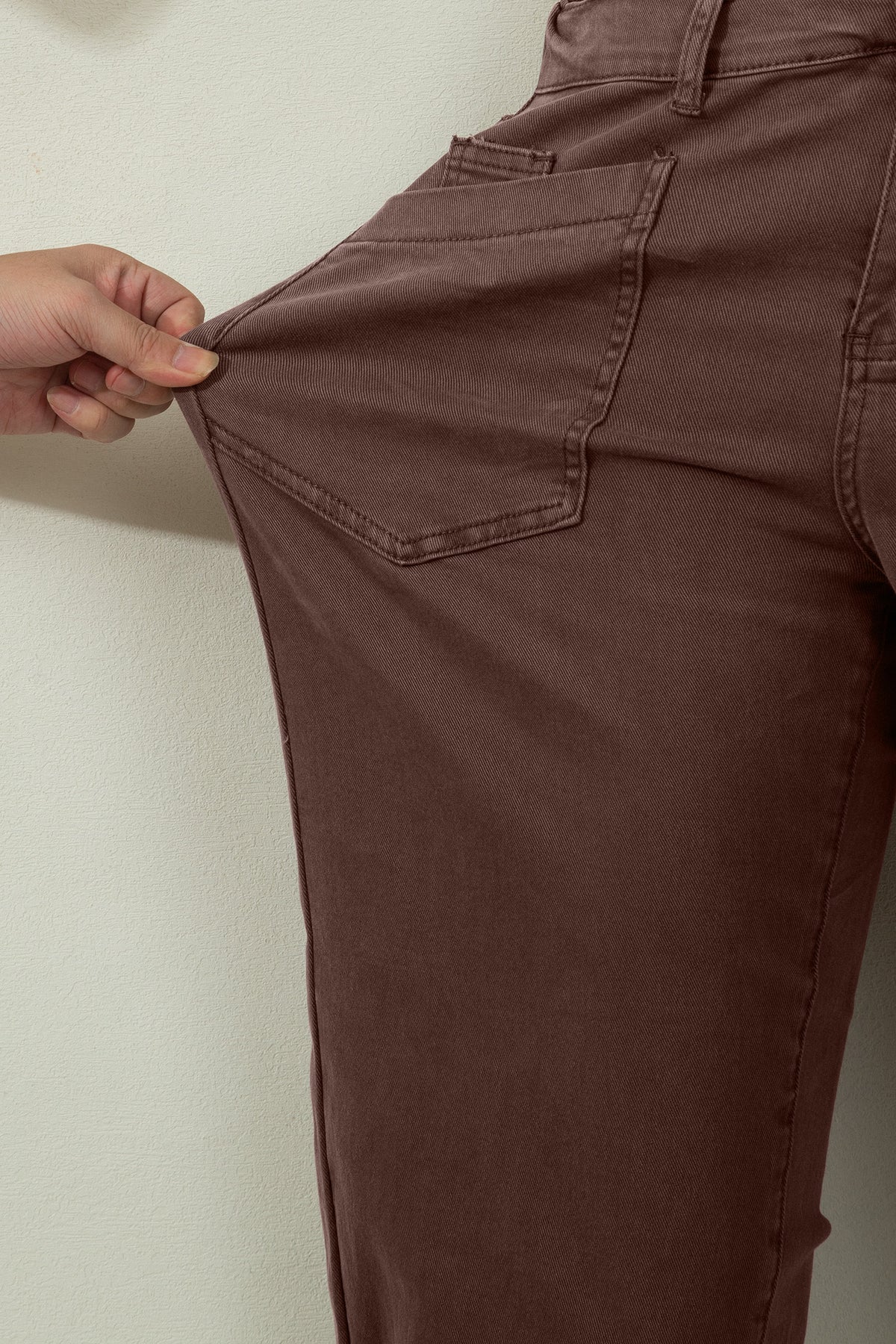 Front Pocket Ankle-length Barrel Jeans