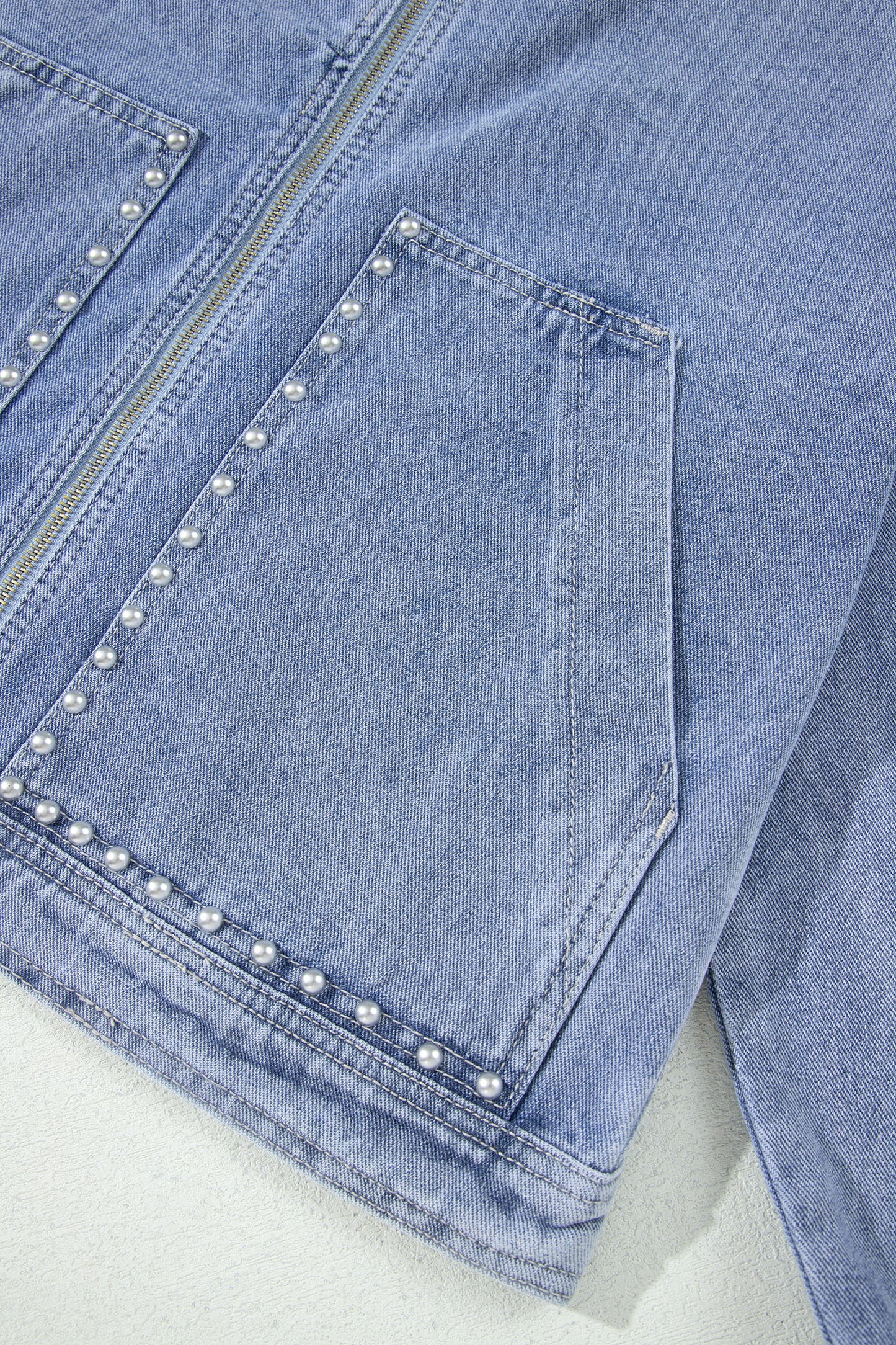 Studded Denim Jacket