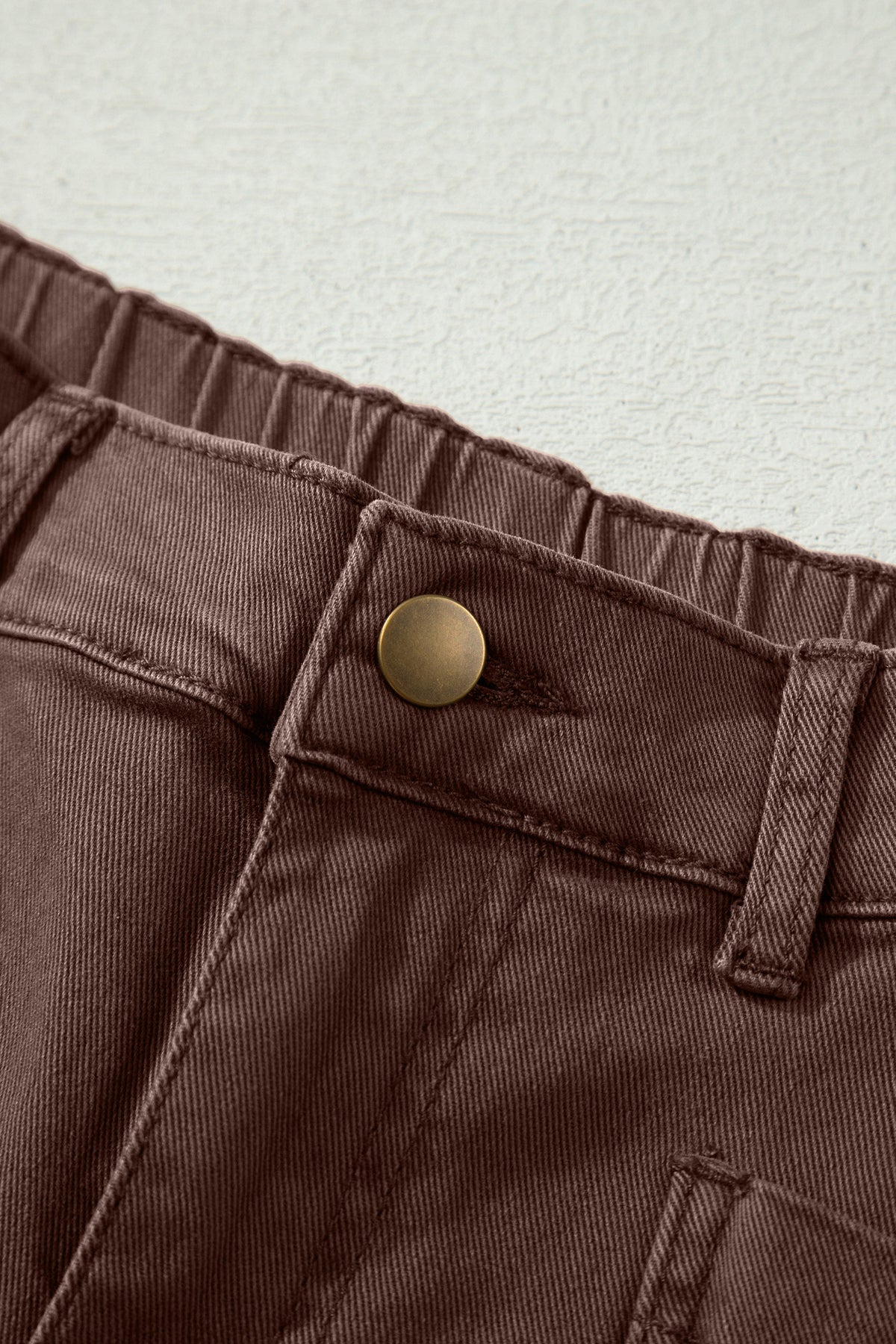 Front Pocket Ankle-length Barrel Jeans