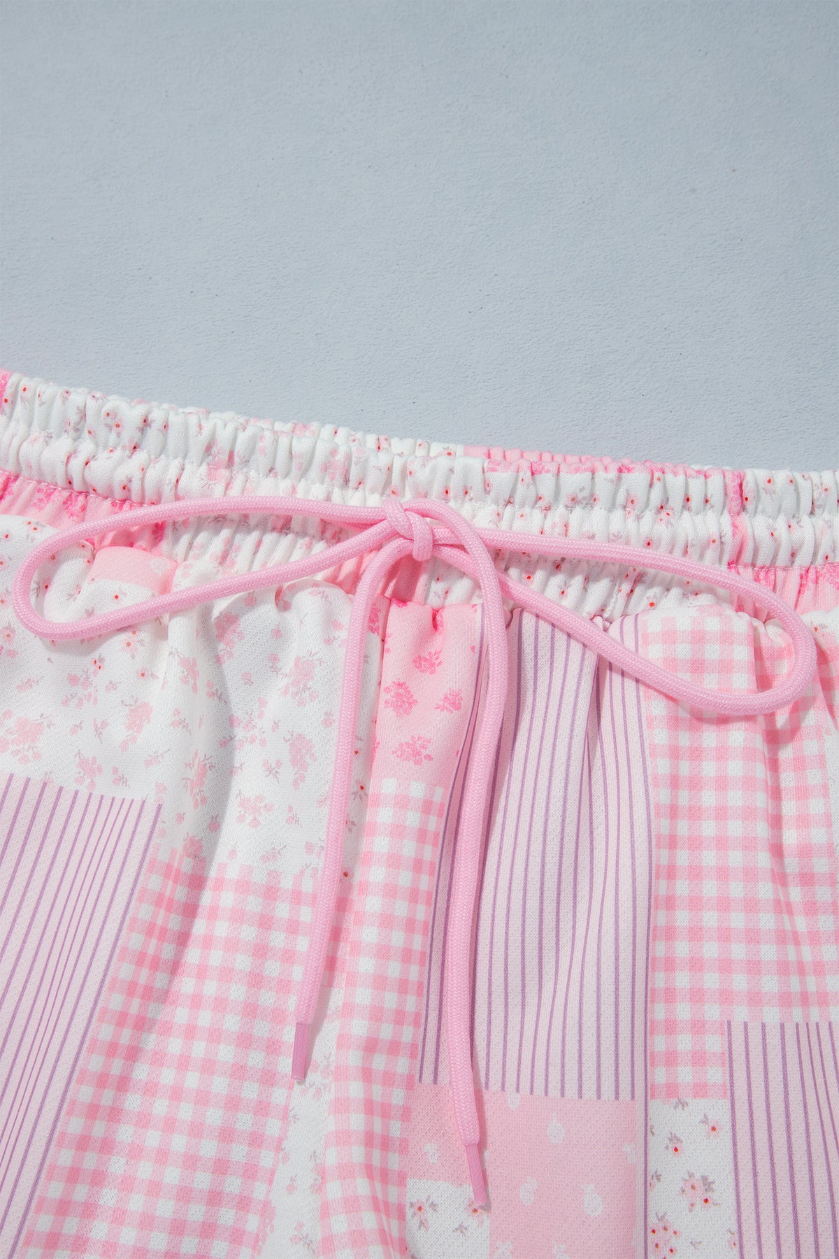 Floral Baggy Shorts Set