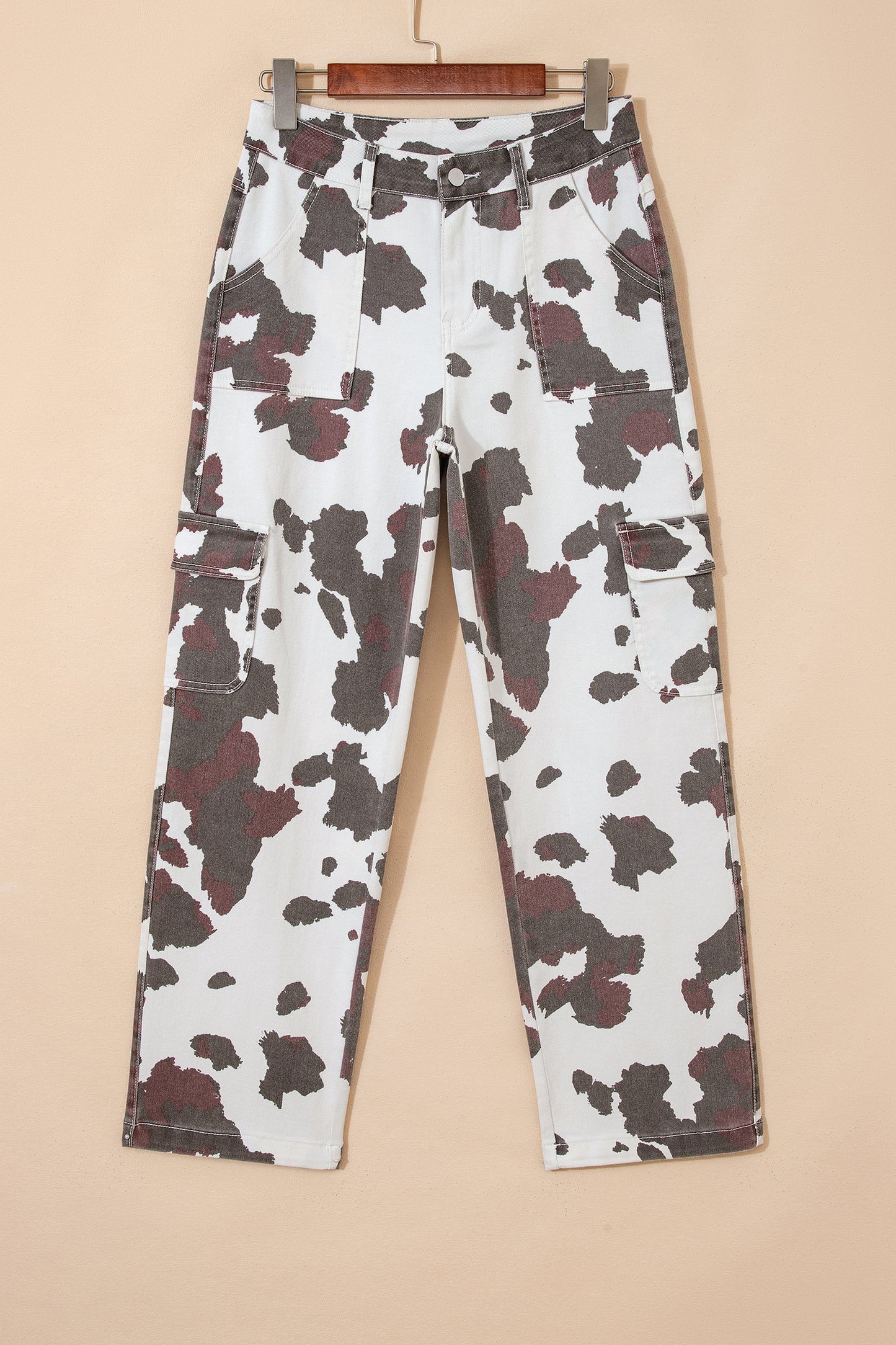 Cow Multi Pocketed Jeans