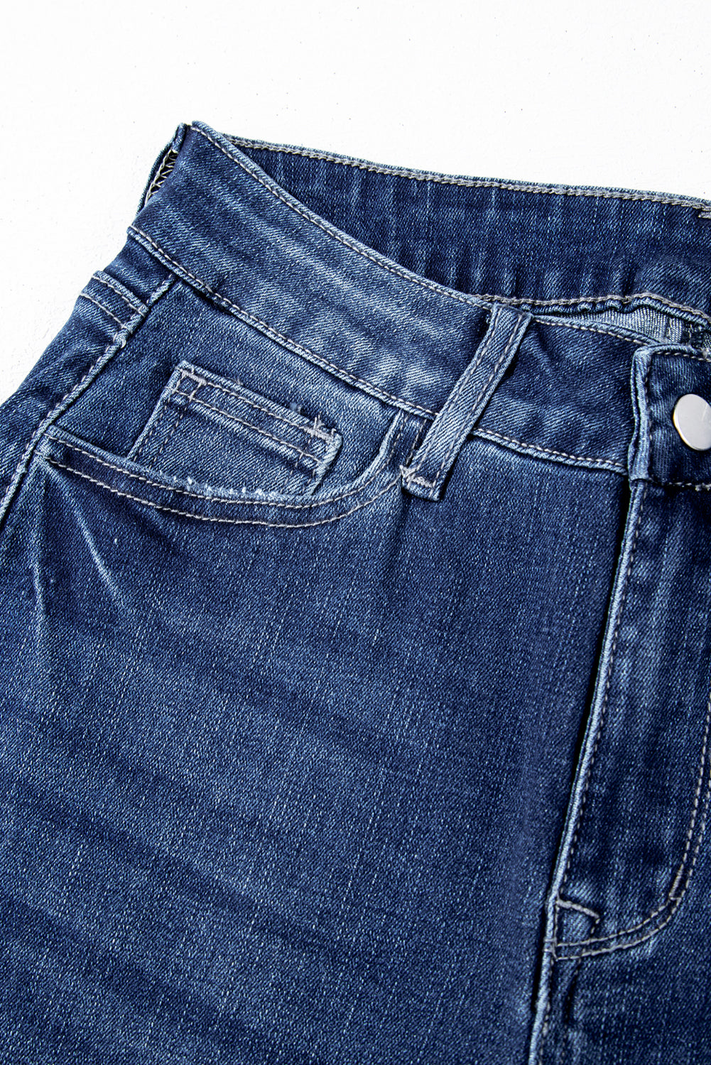 Mineral Wash High Waist Flared Jeans