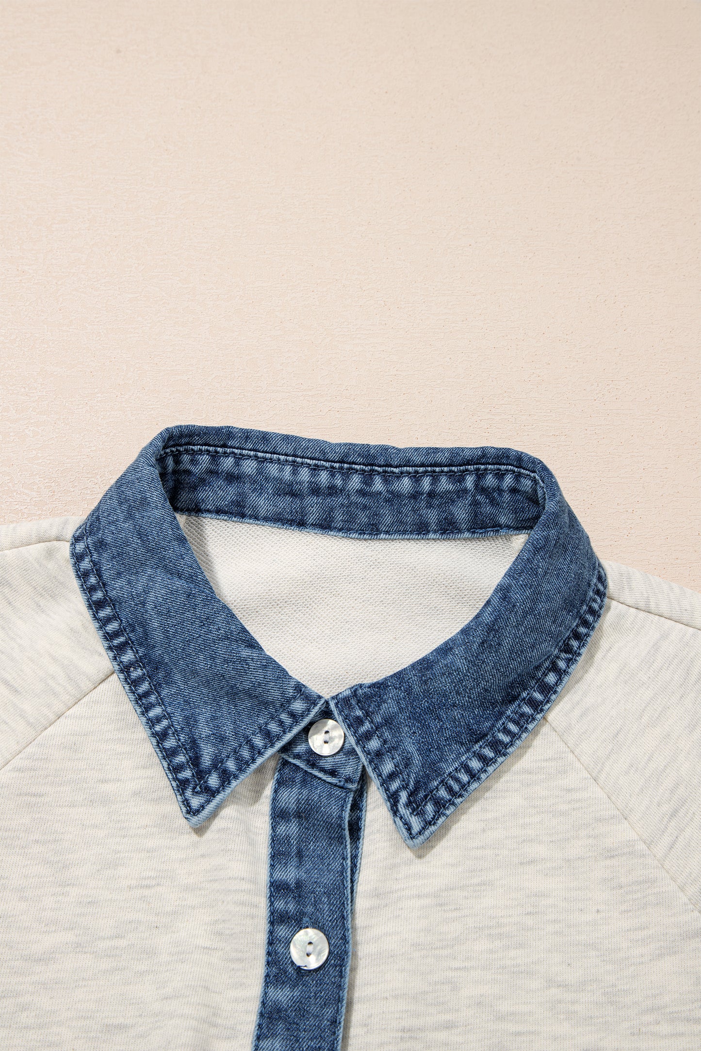 Denim/ Grey Pullover