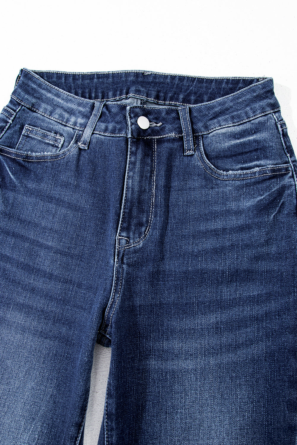 Mineral Wash High Waist Flared Jeans