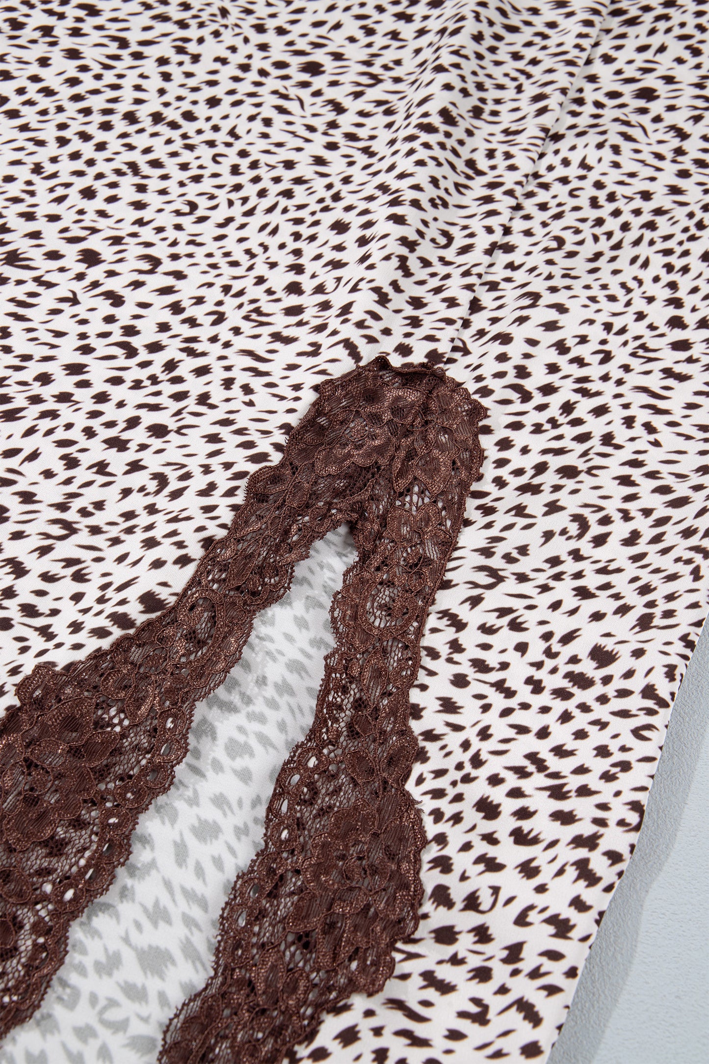 Cheetah Print  Long  Skirt