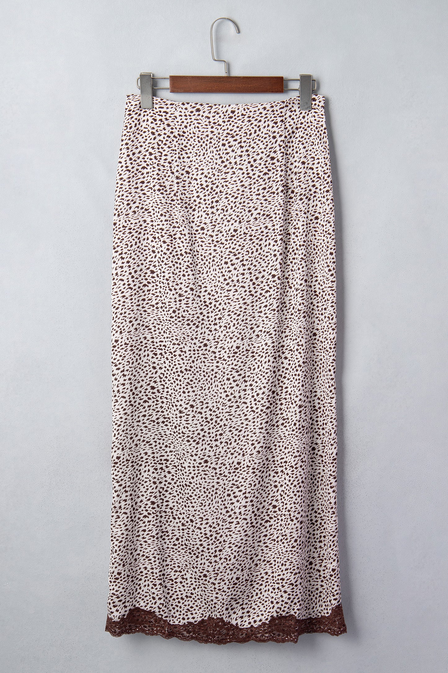 Cheetah Print  Long  Skirt