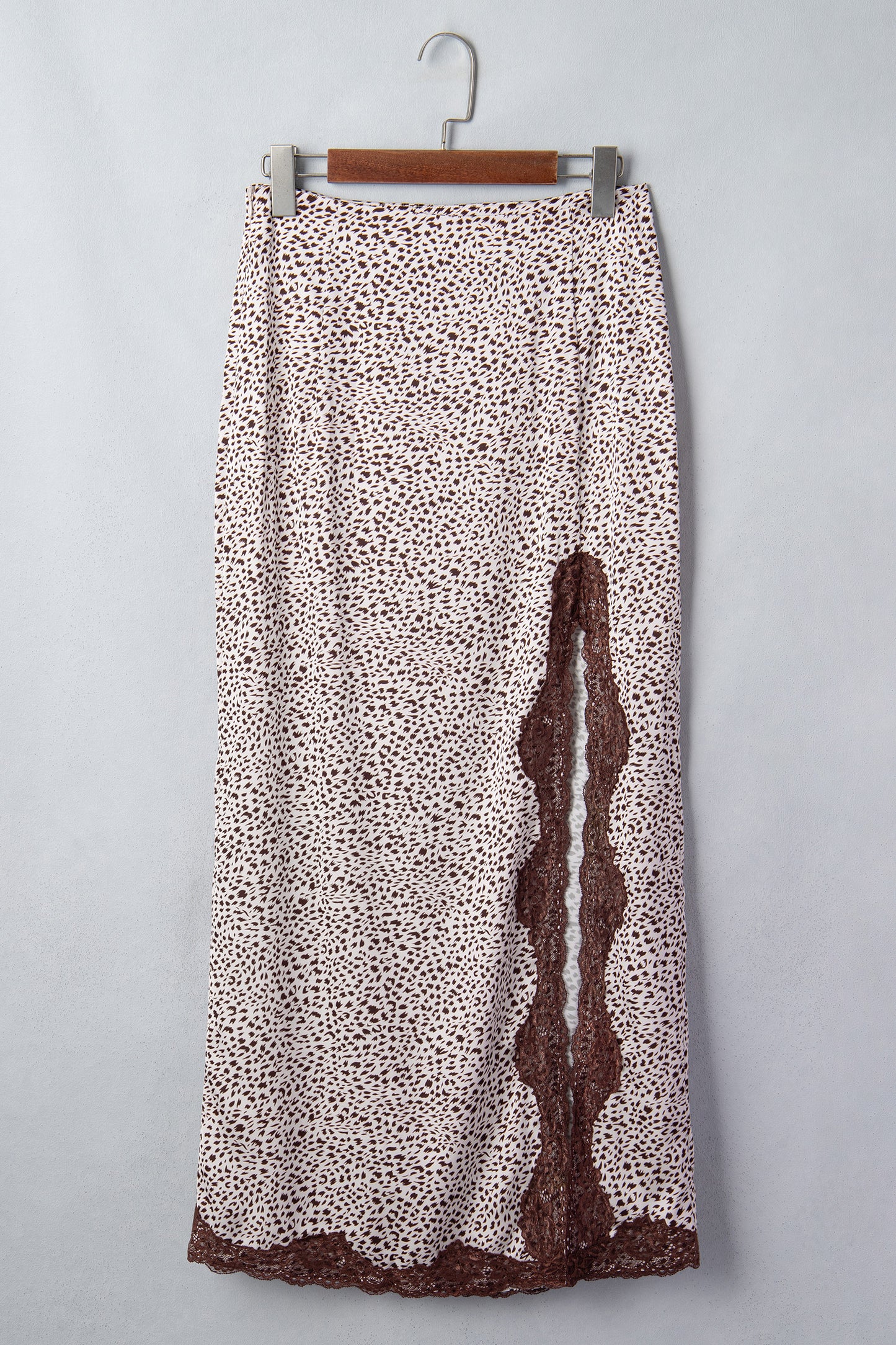 Cheetah Print  Long  Skirt