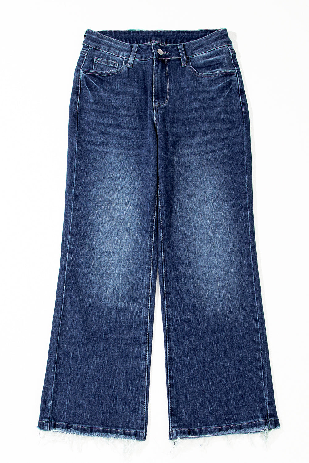 Mineral Wash High Waist Flared Jeans