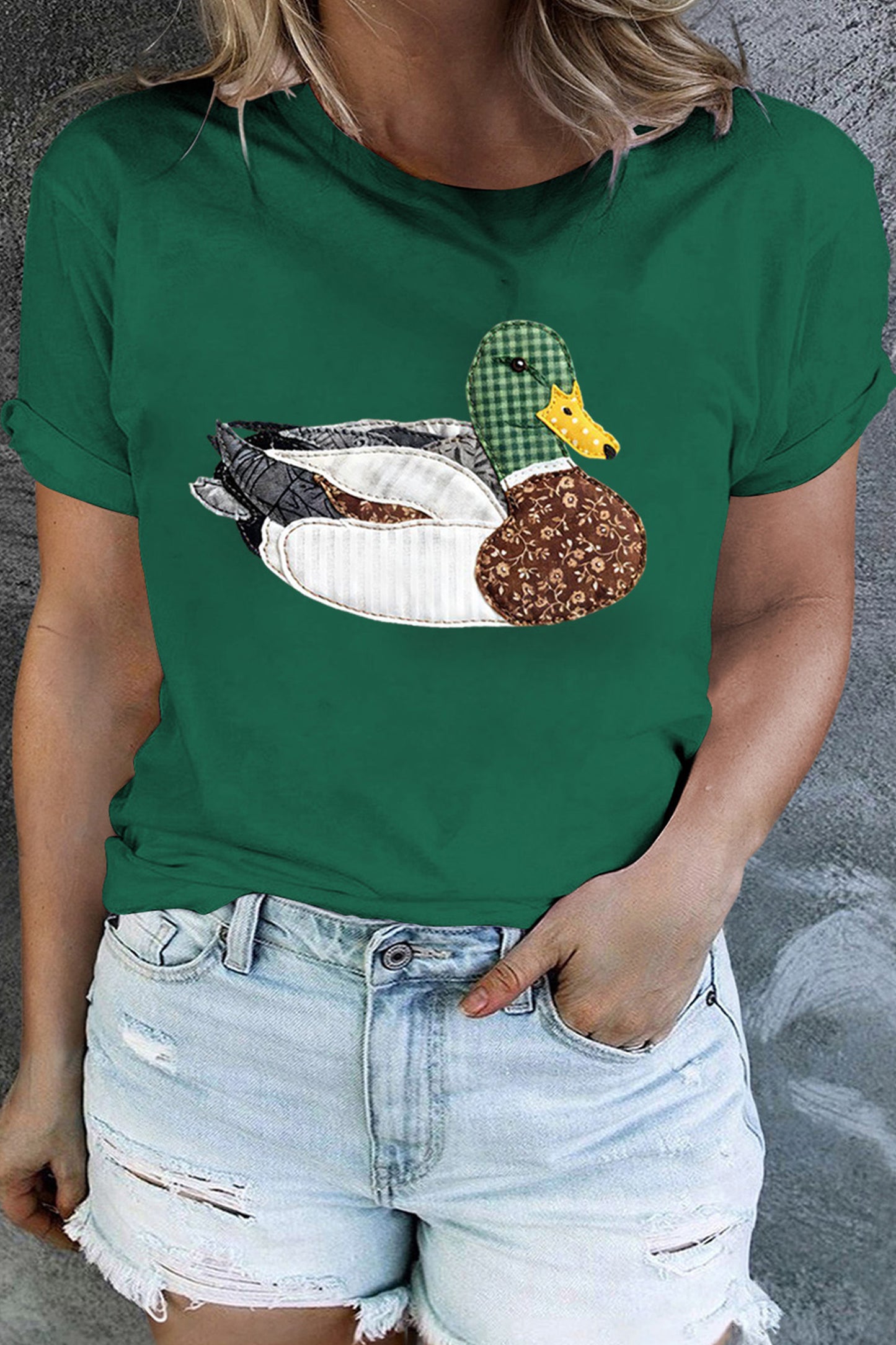 Mallard Duck Plus Size Graphic Tee