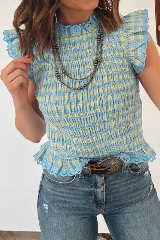 Gingham  Tank Top