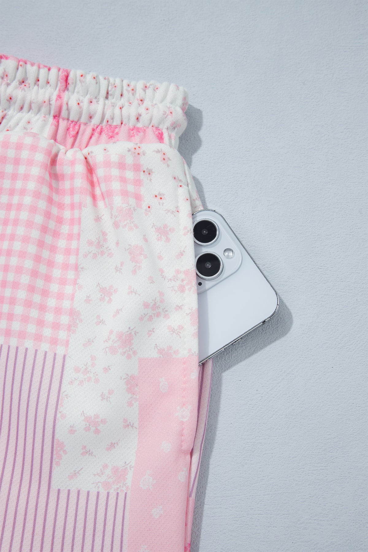 Floral Baggy Shorts Set