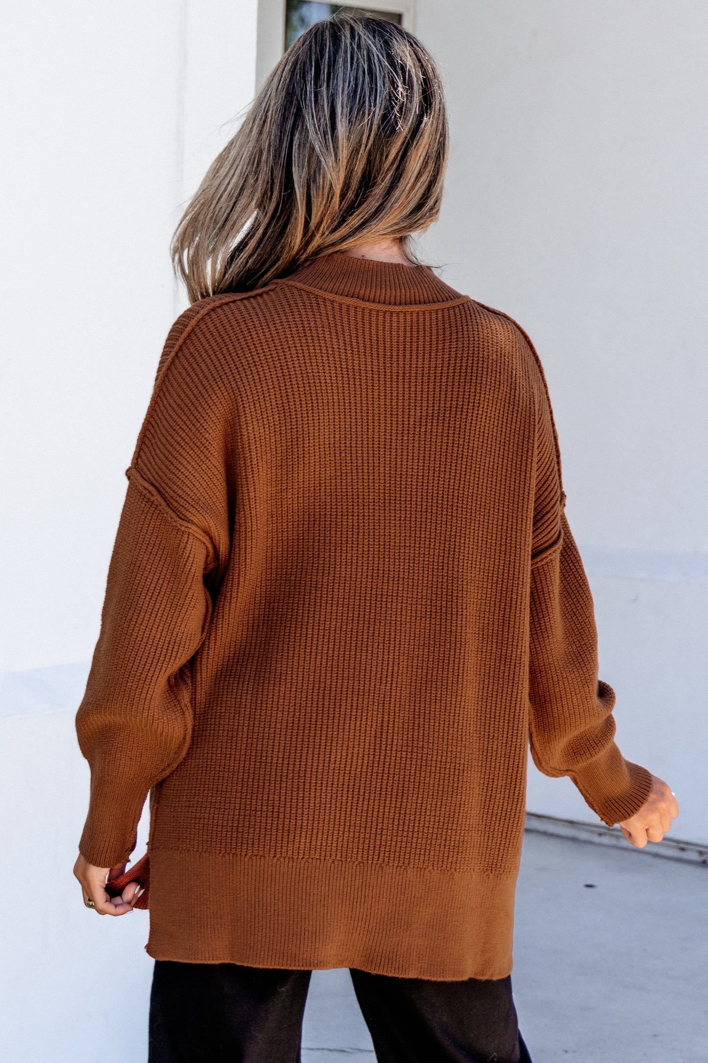 Ribbed Knit Sweater