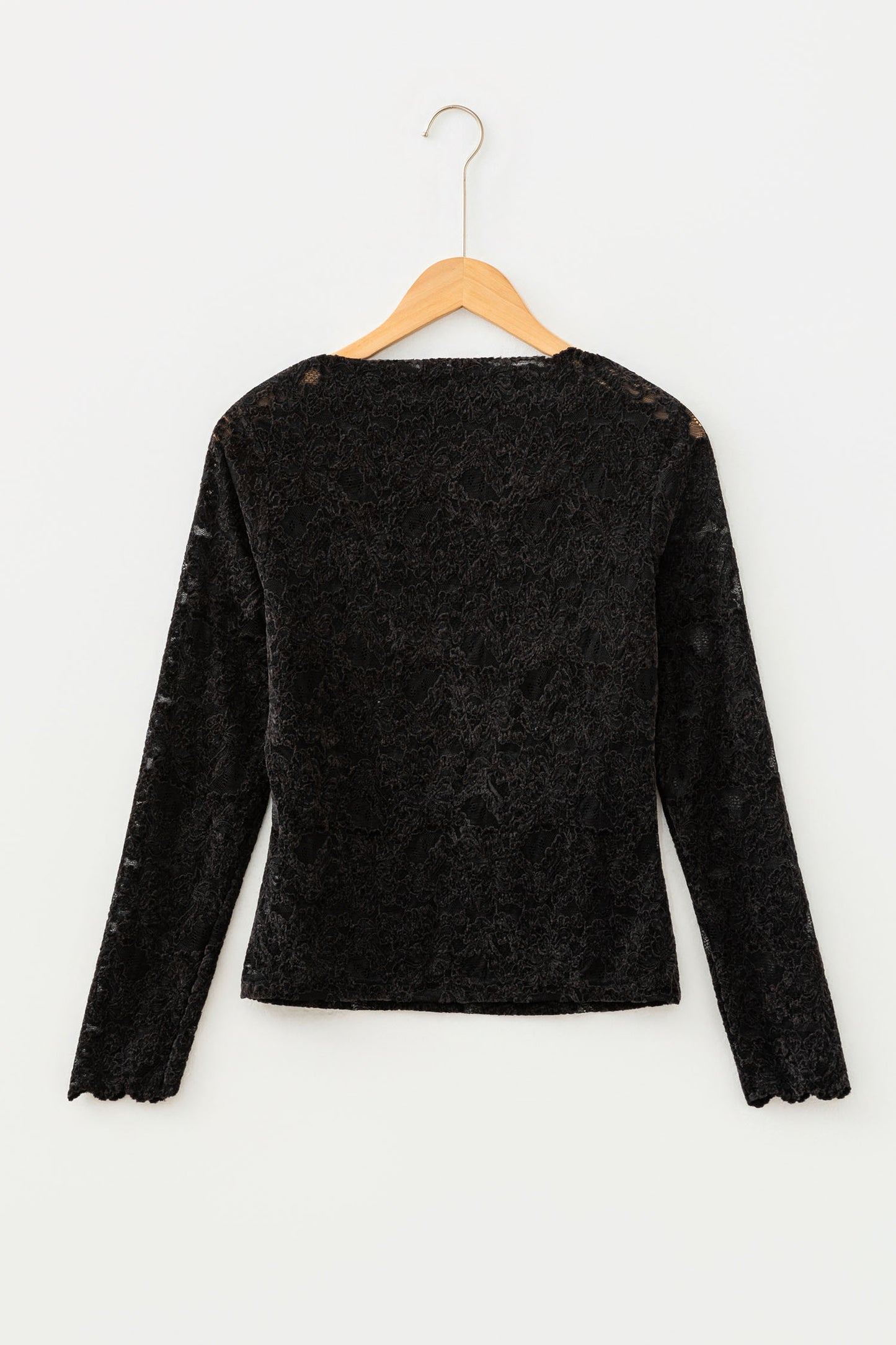 Lace Long Sleeve Top