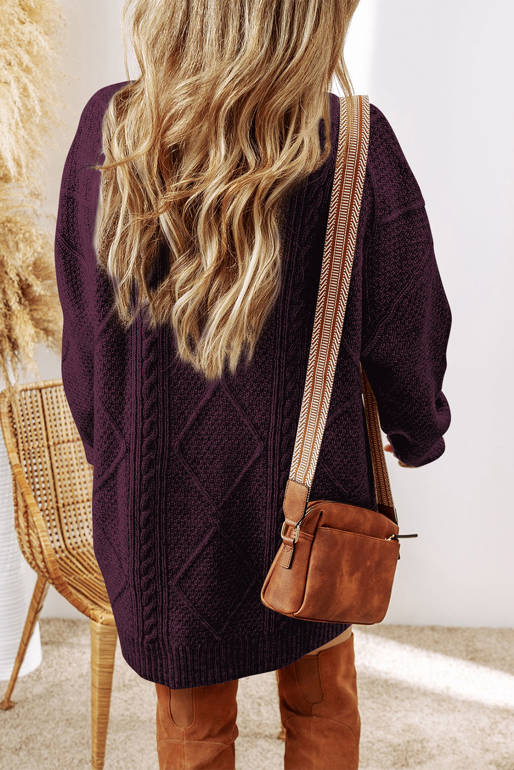 Loose Fit Sweater Dress