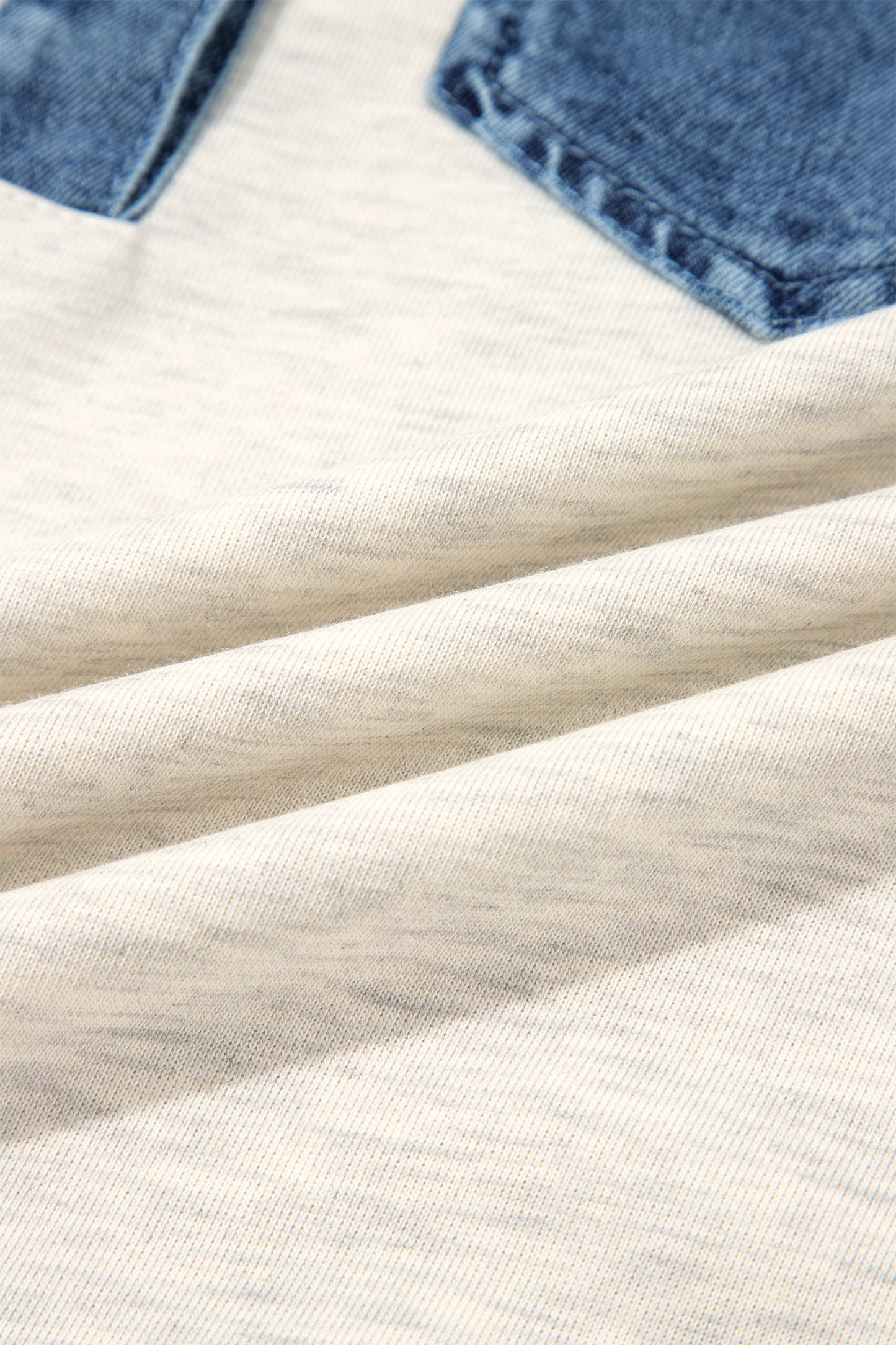 Denim/ Grey Pullover
