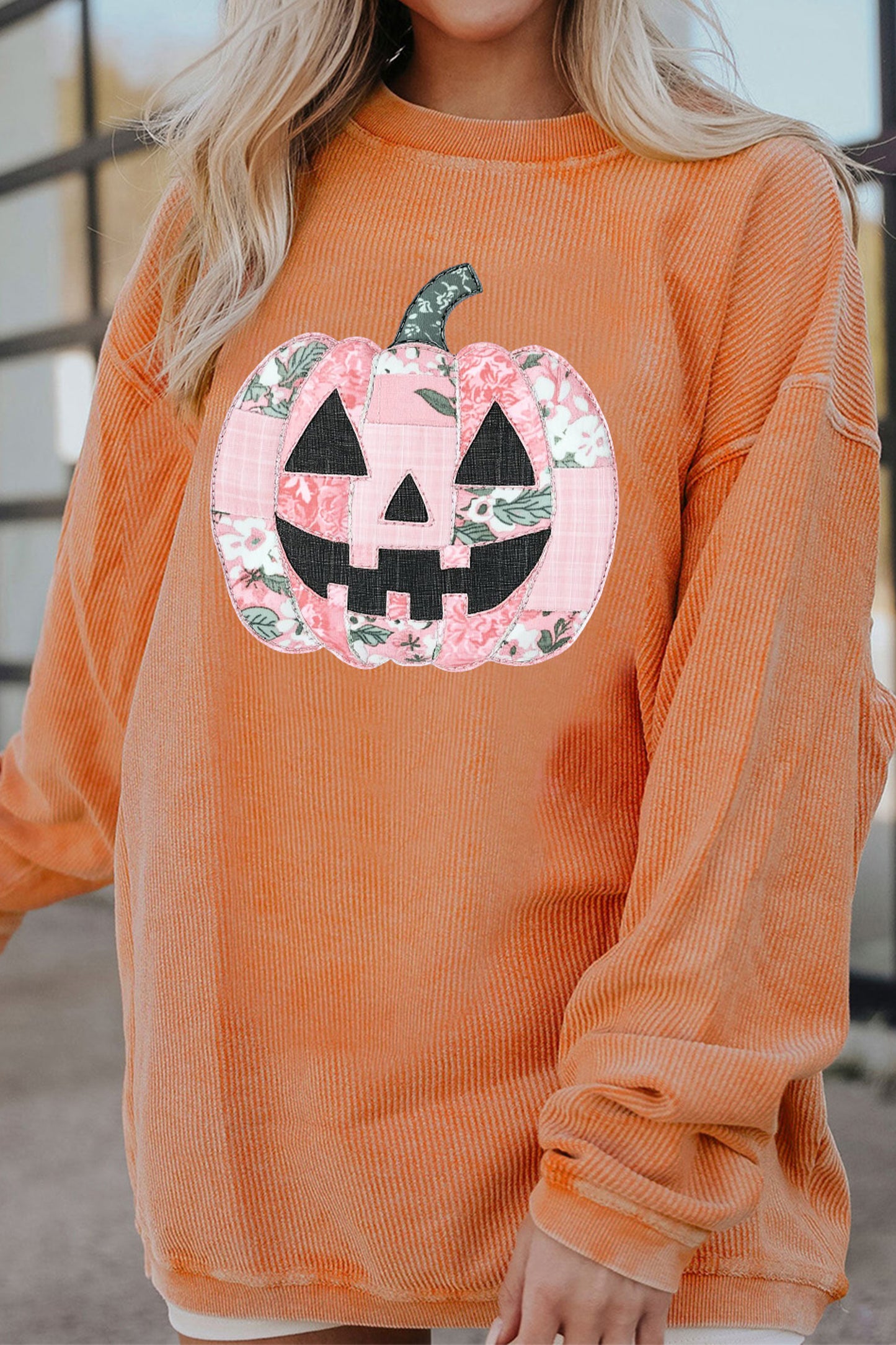 Orange Sweatshirt