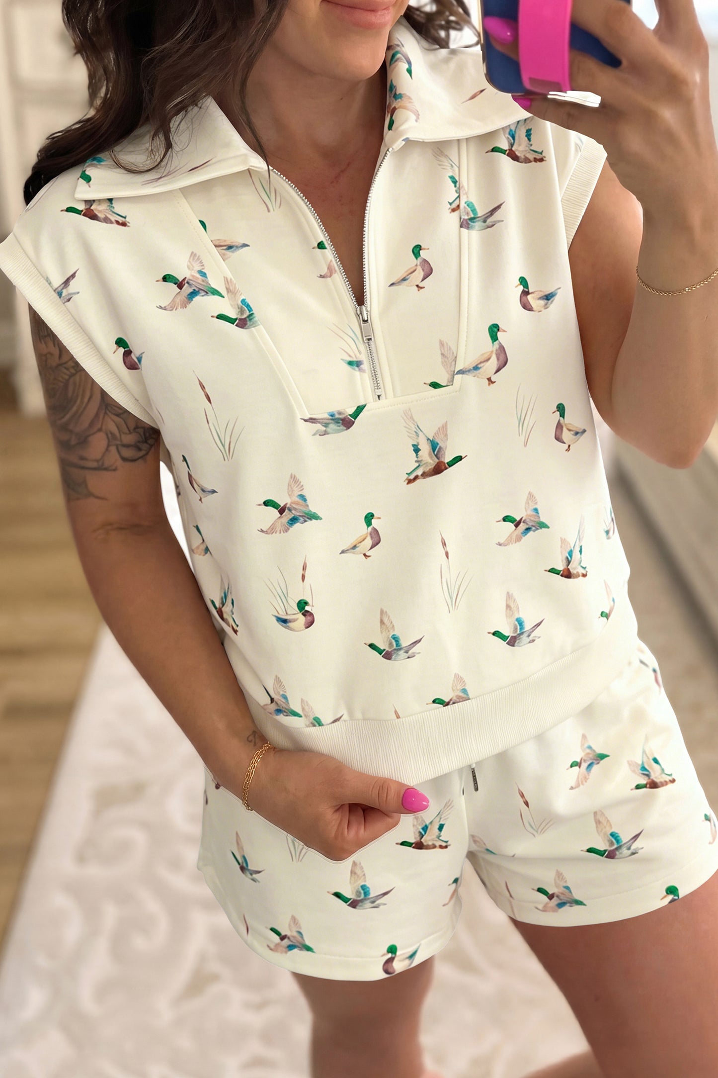 Mallard Polo/ Short Set
