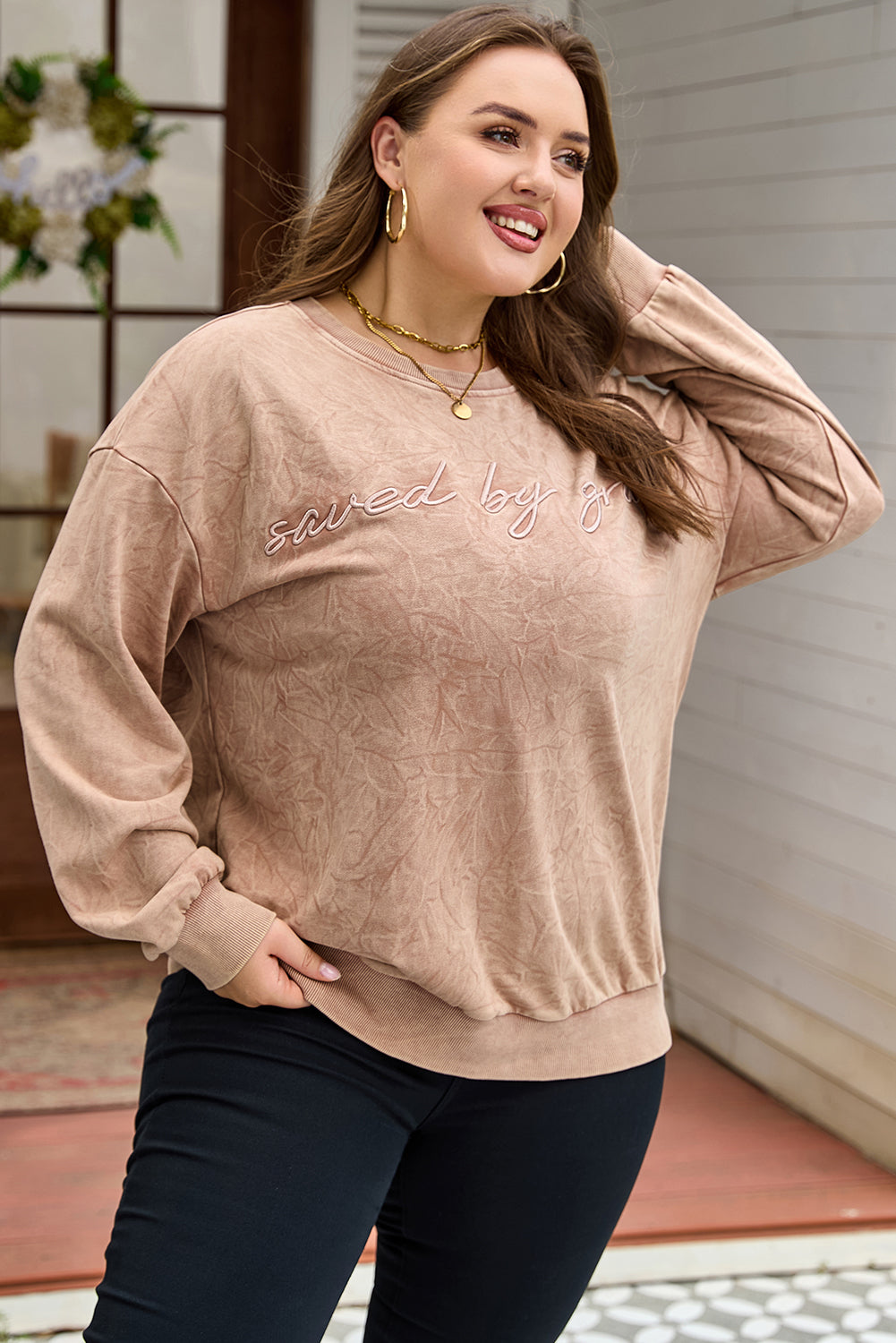 saved by grace Sweatshirt