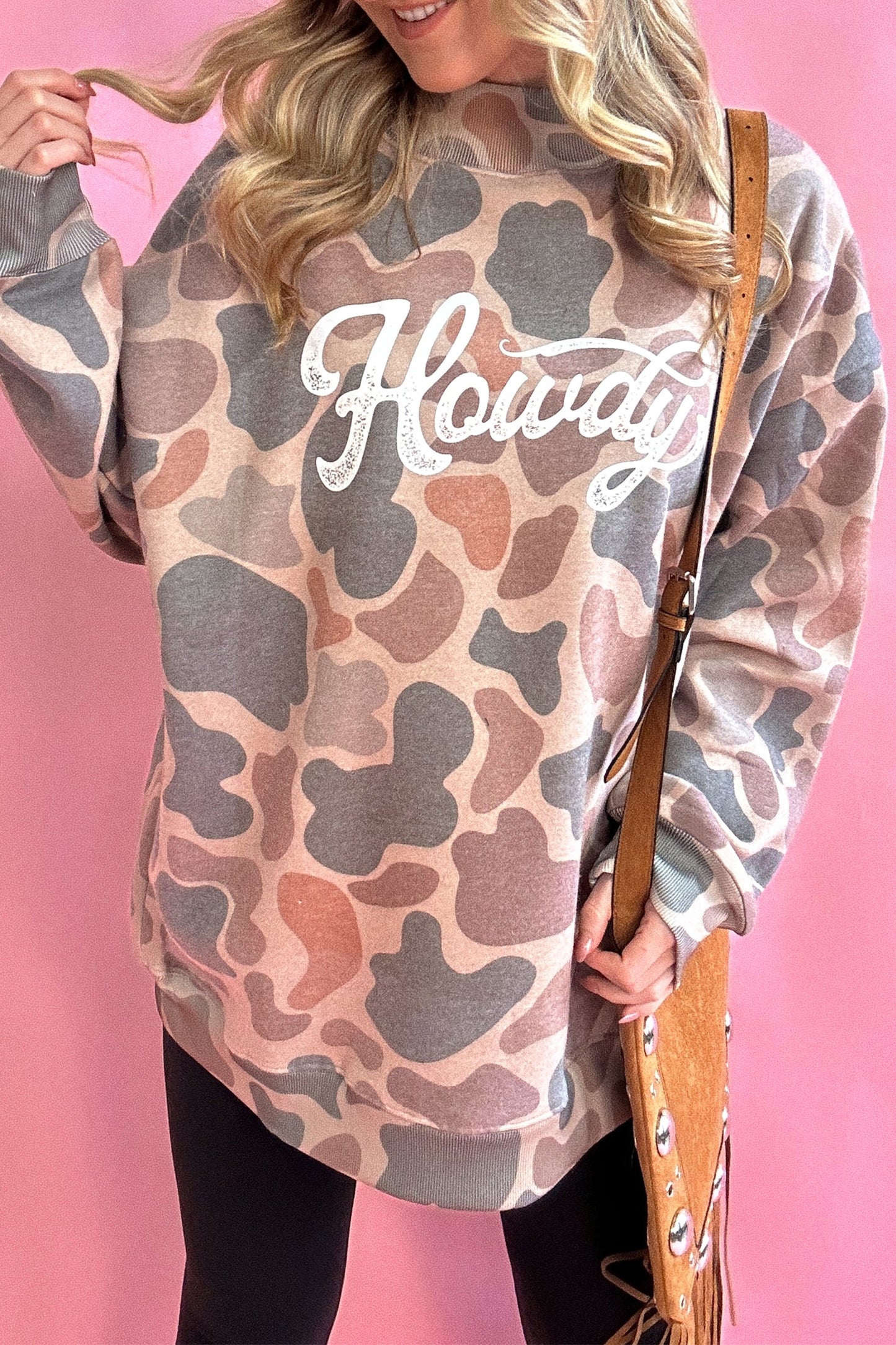 CamoHowdy  Sweatshirt