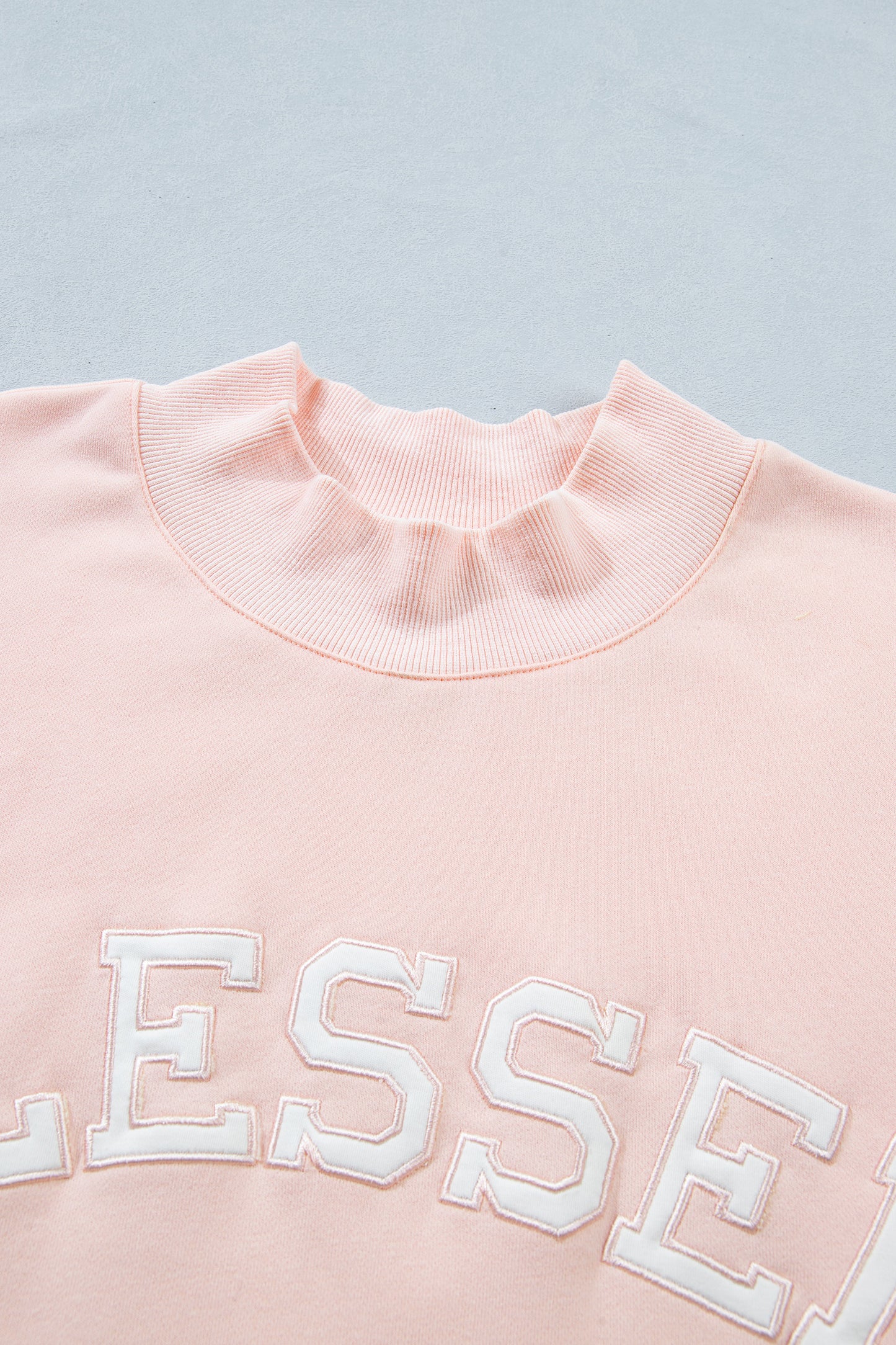 BLESSED Plus Mock Neck Sweatshirt