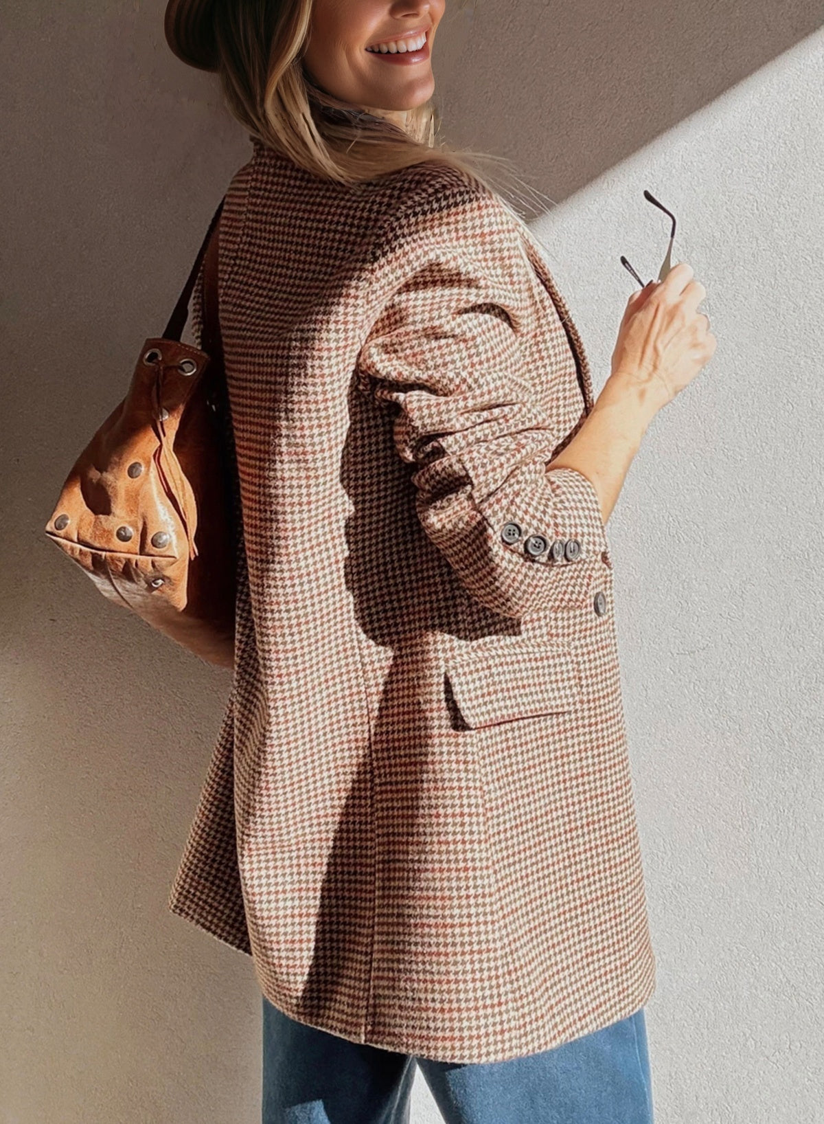 Lapel Collar Blazer