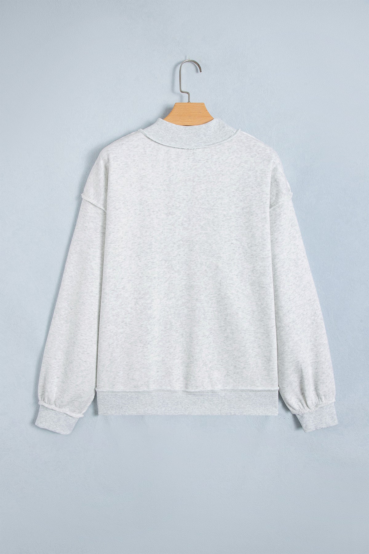 PRAY  Mock Neck Sweatshirt