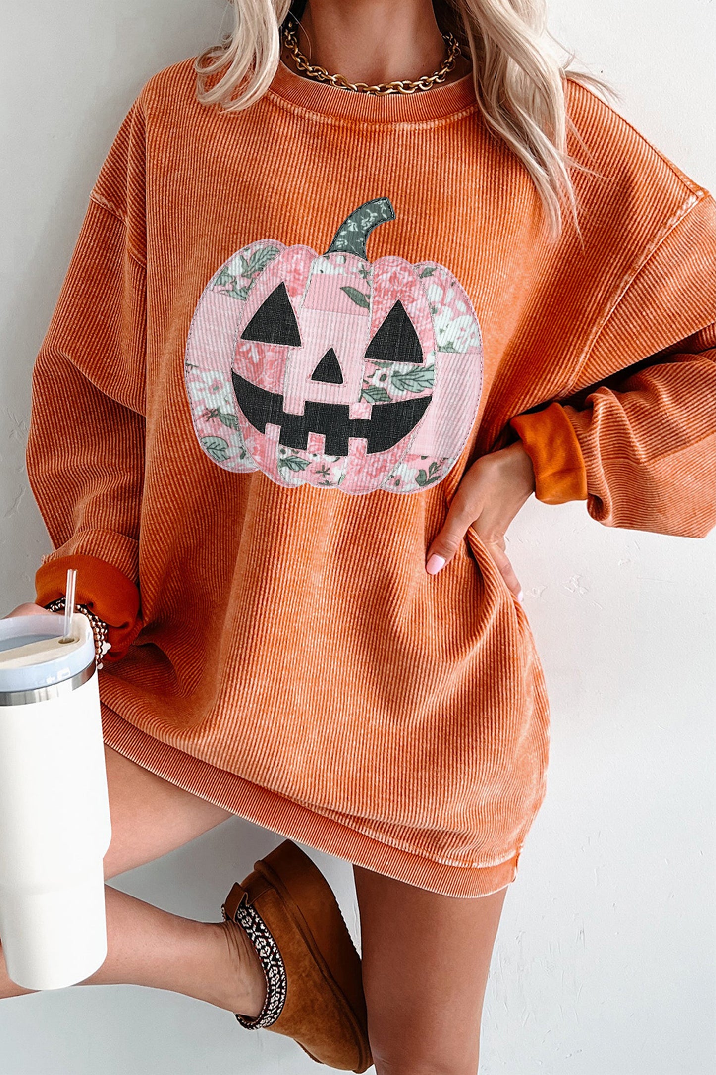 Orange Sweatshirt