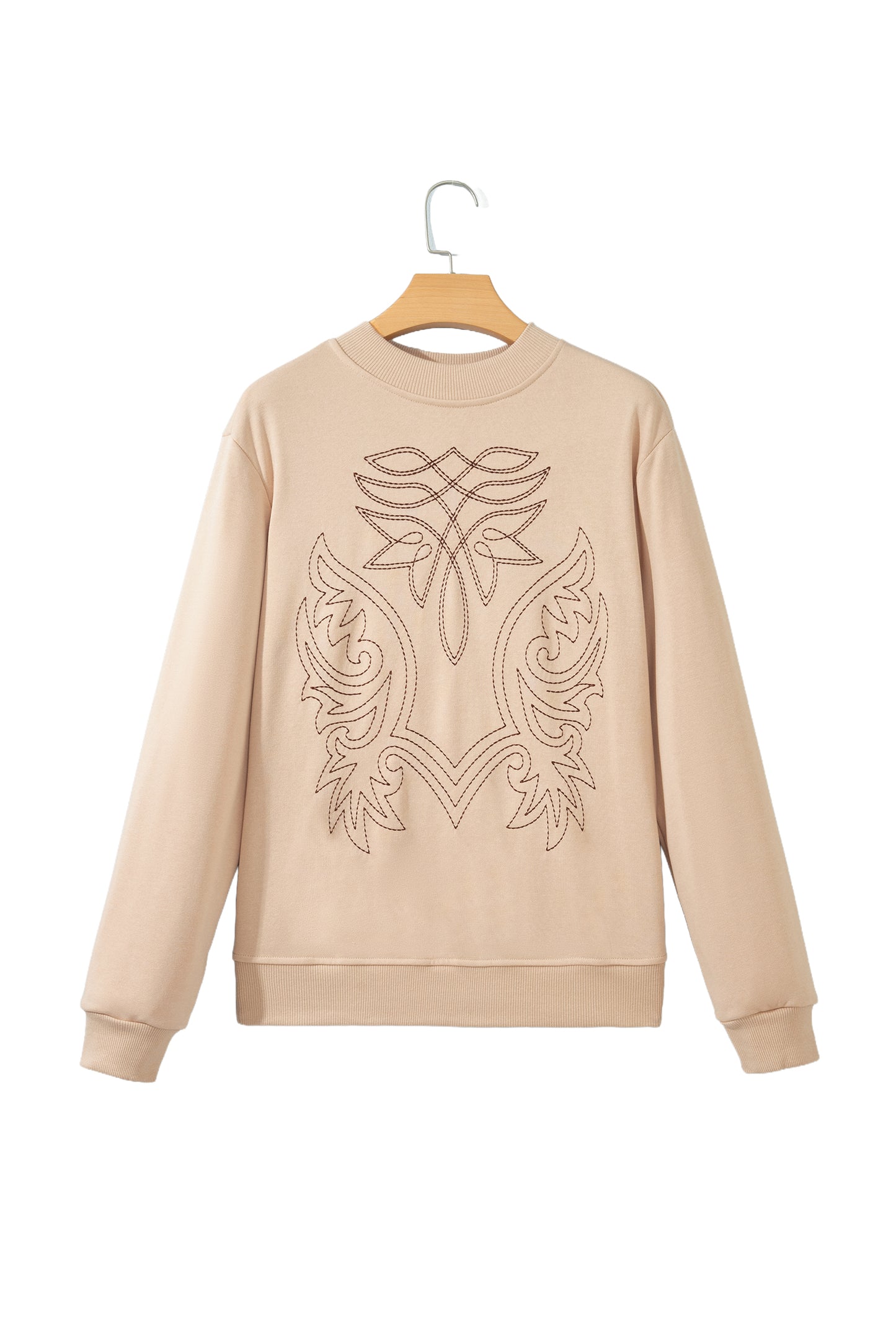 Western Pullover Sweatshirt